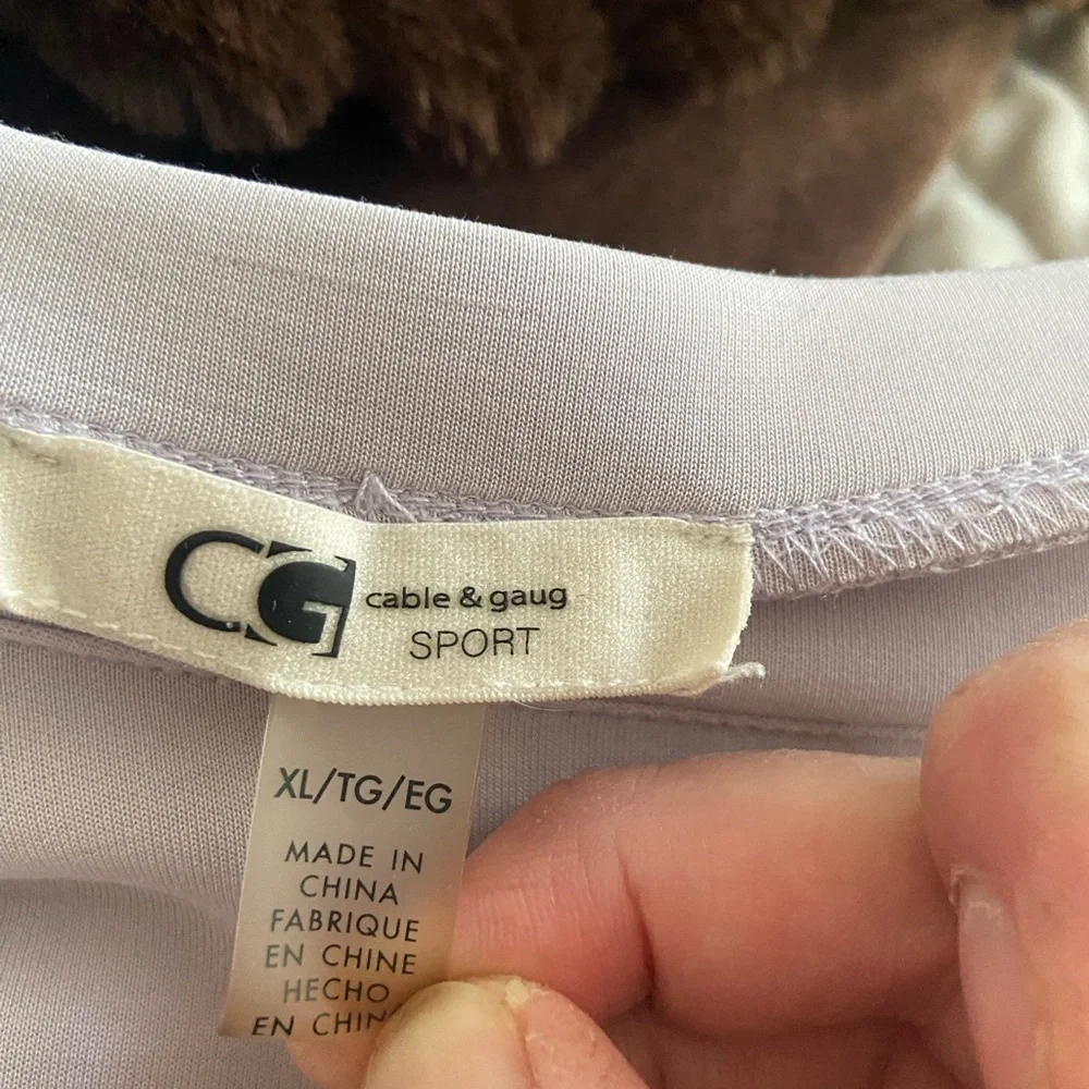 Women's Lavender Top - Picture 3 of 3